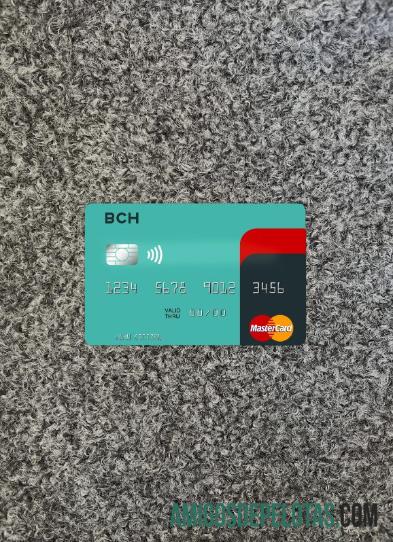 Angola Banco Comercial Do Huambo Mastercard Photolook Front amostra